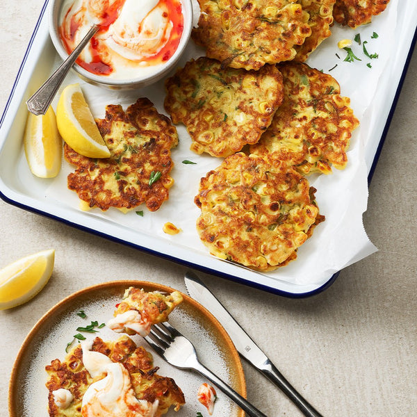 Easy Corn Fritters | EasiYo Yogurt NZ - EasiYo NZ