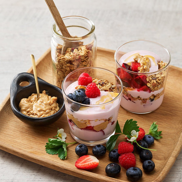 PB & J Breakfast Parfait Recipe | EasiYo Yogurt NZ - EasiYo NZ