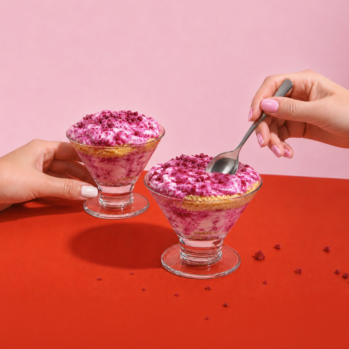 Boysenberry Sponge Swirl - EasiYo NZ