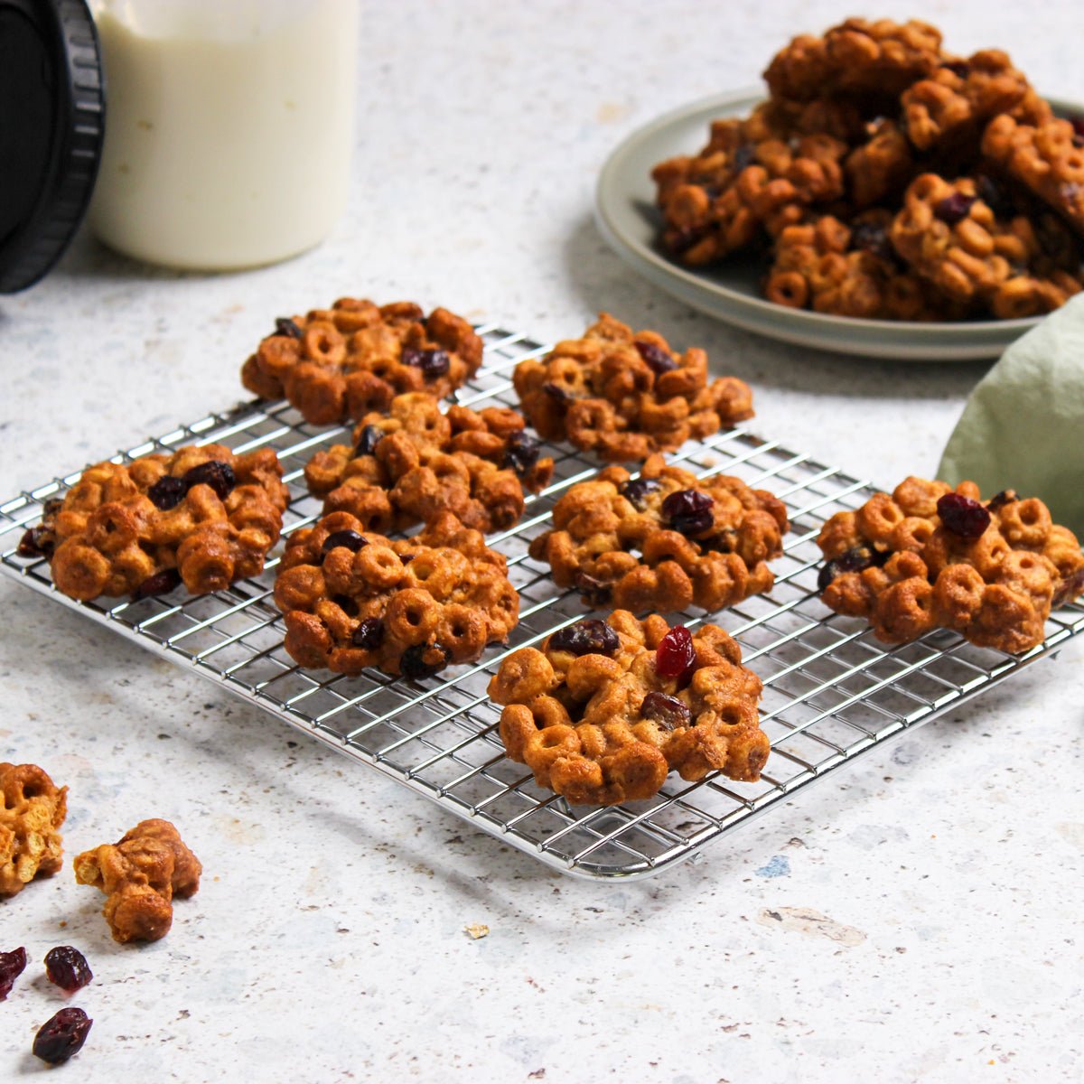 Cheerio & Cranberry Biscuits - EasiYo NZ