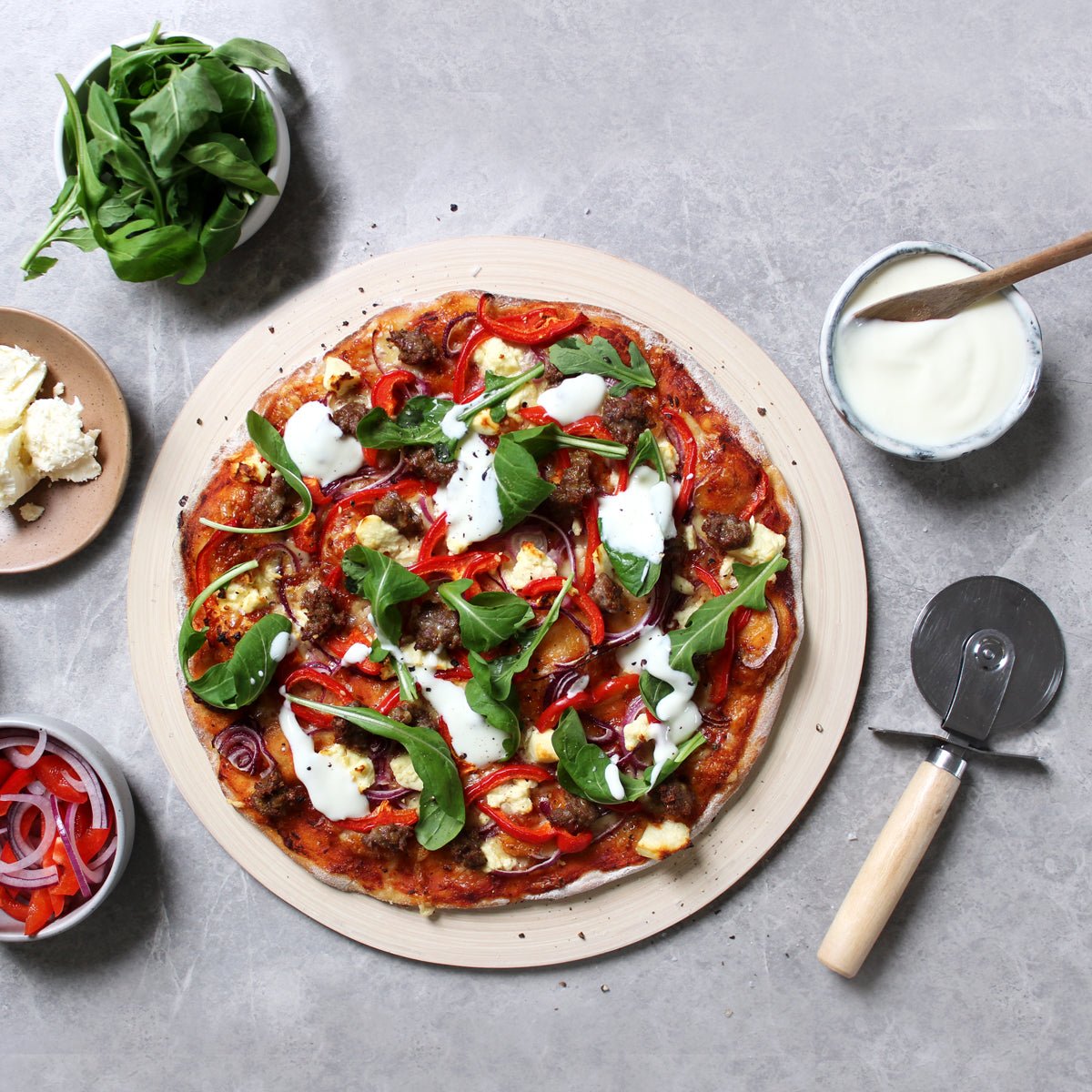 Moroccan Lamb Pizza - EasiYo NZ