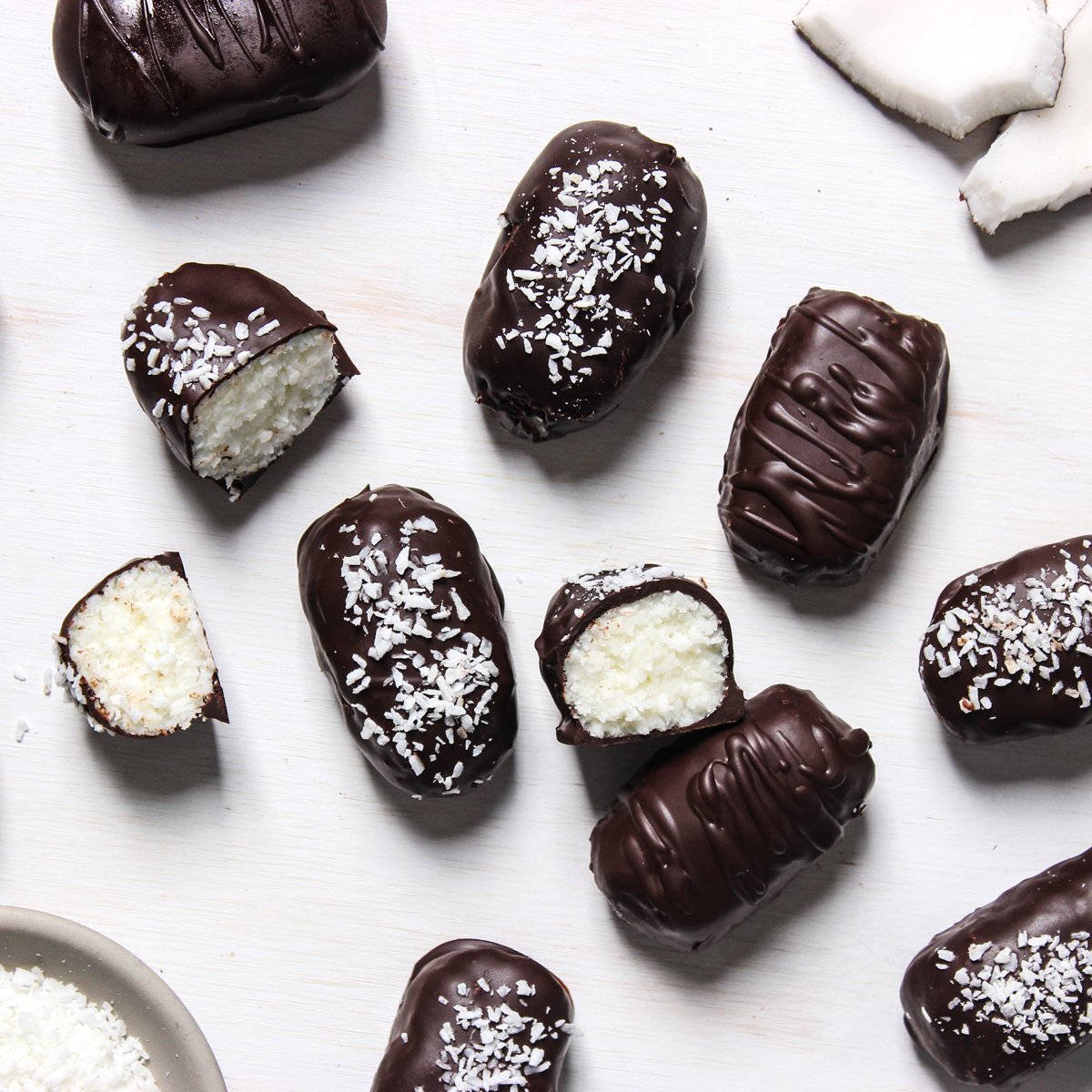 No Bake Choc Coconut Bars - EasiYo NZ