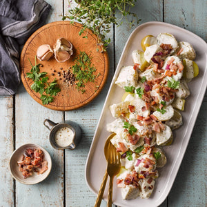 Potato Salad with Feta & Garlic Yogurt Dressing - EasiYo NZ