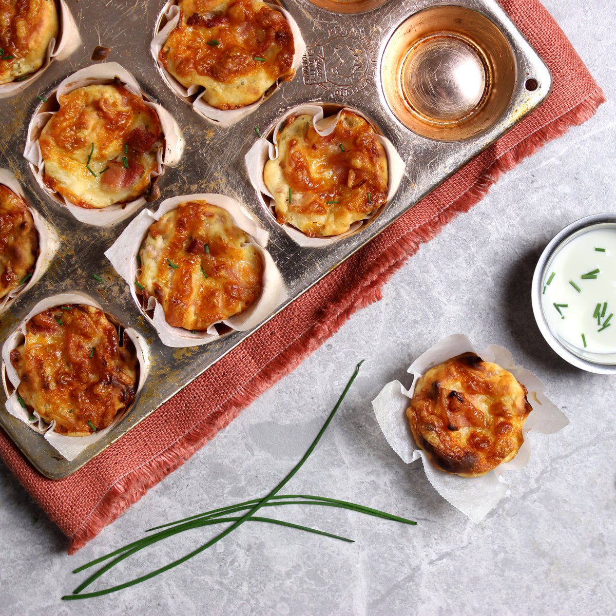 Cheese & Bacon Scroodles - EasiYo NZ