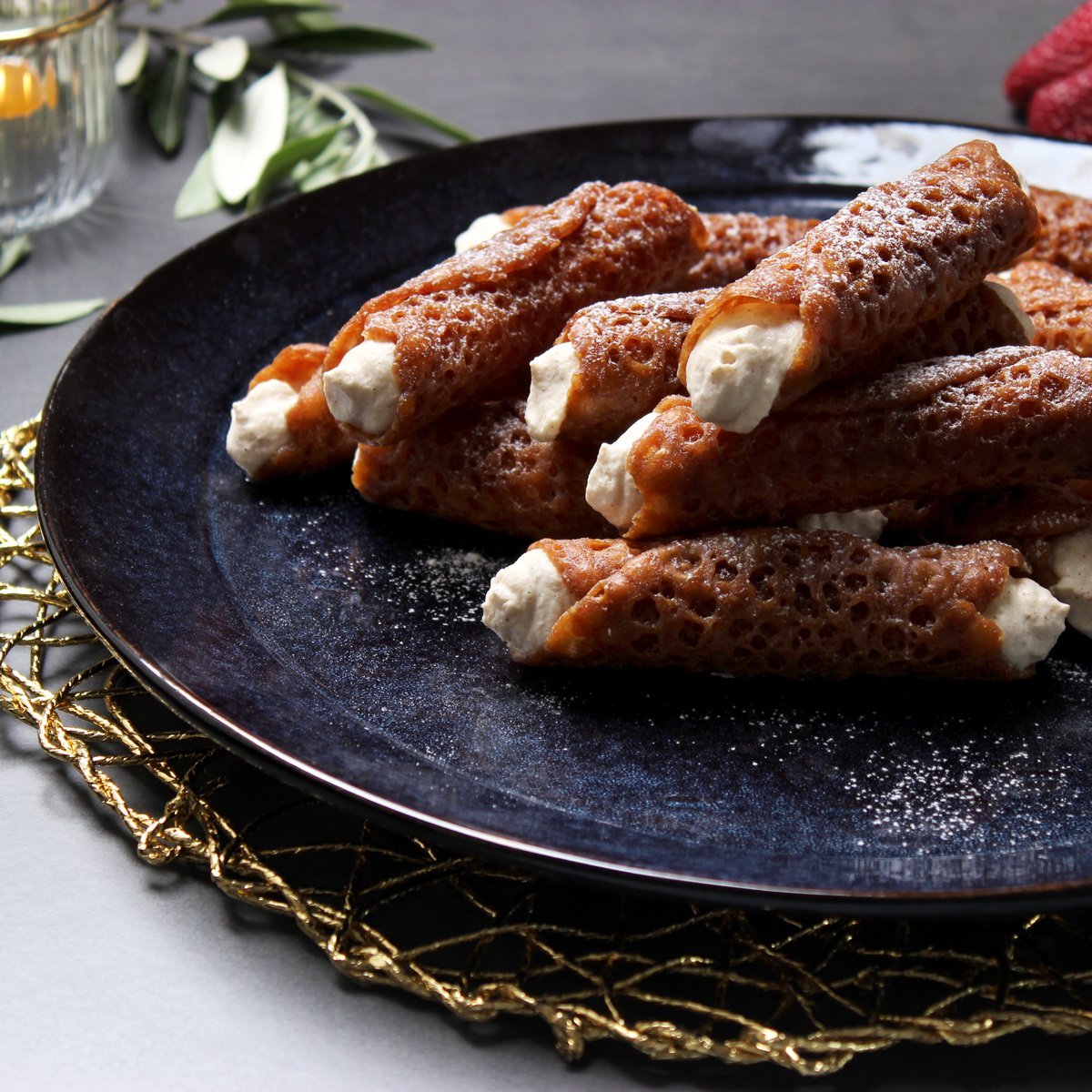 Spiced Vanilla Brandy Snaps - EasiYo NZ