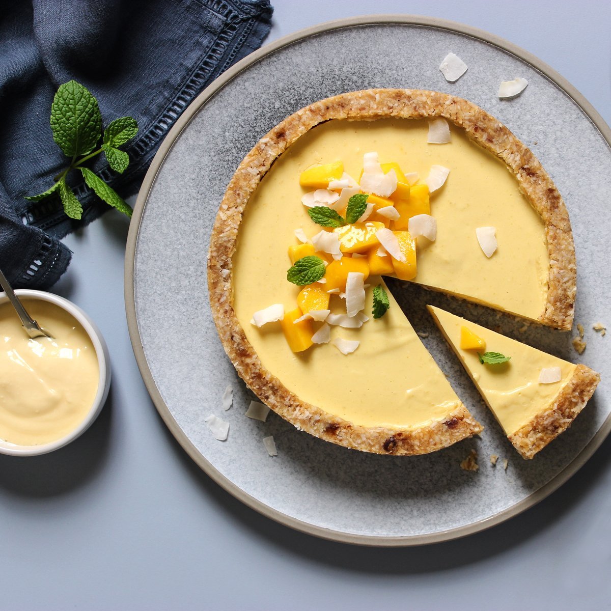 Tropical Yogurt Tart - EasiYo NZ