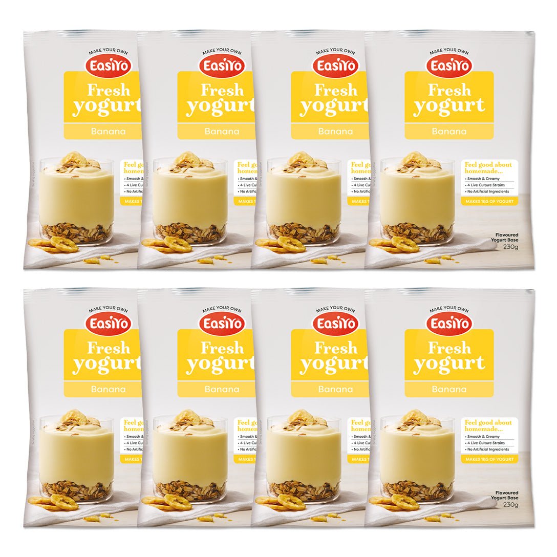 Banana 8 Pack - EasiYo NZ