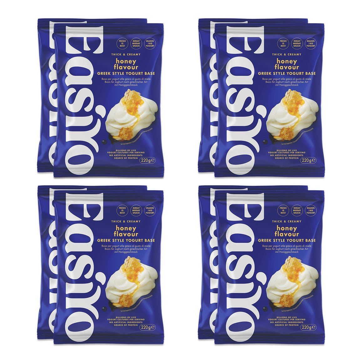 Greek Style Honey 8 Pack - EasiYo NZ