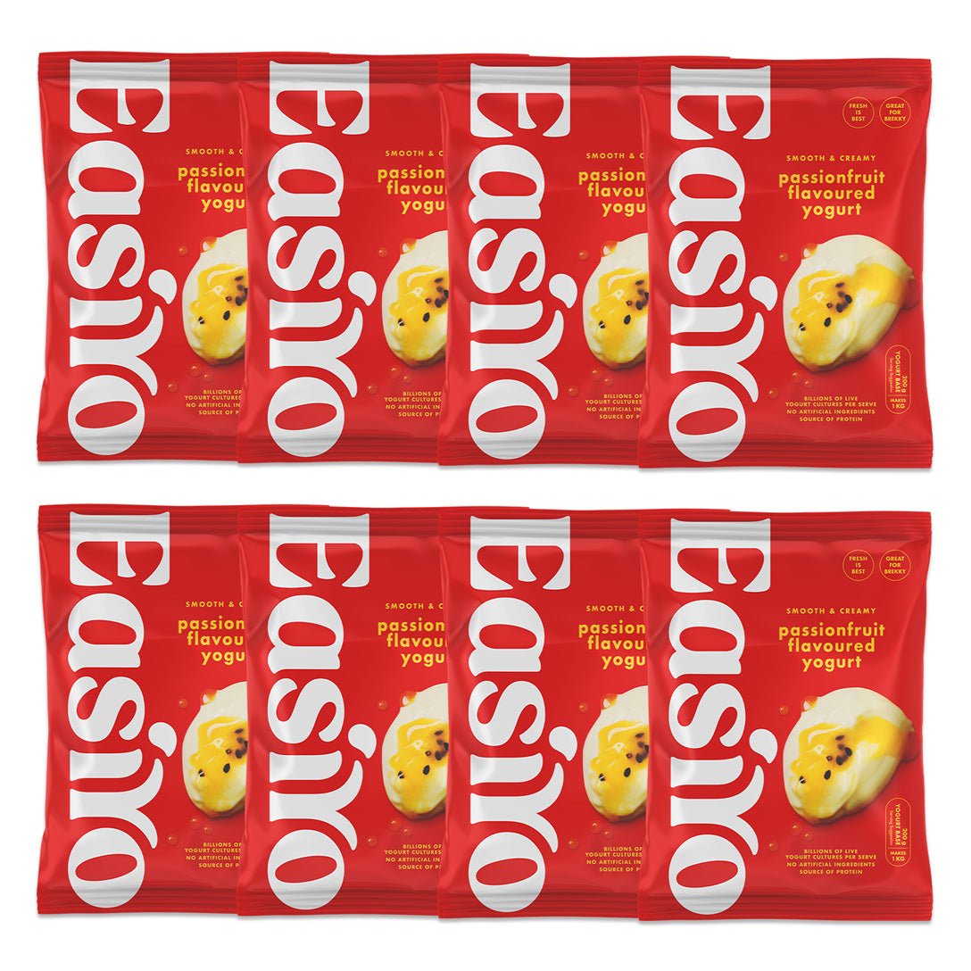 Greek Style Passionfruit 8 Pack - EasiYo NZ